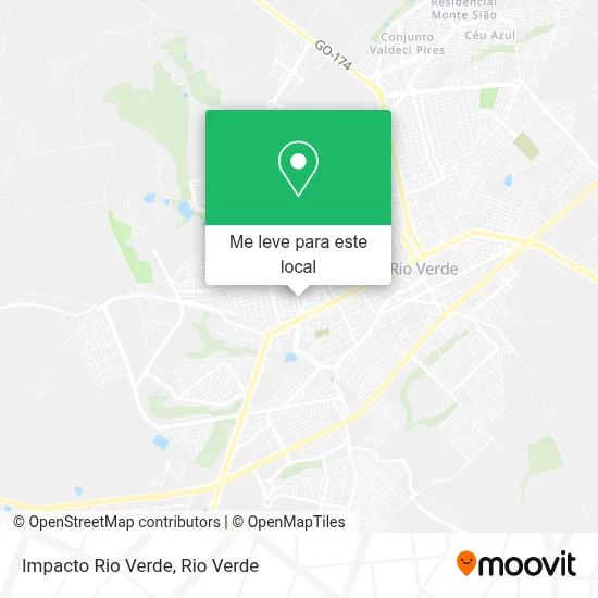 Impacto Rio Verde mapa