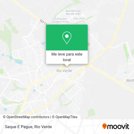 Saque E Pague mapa