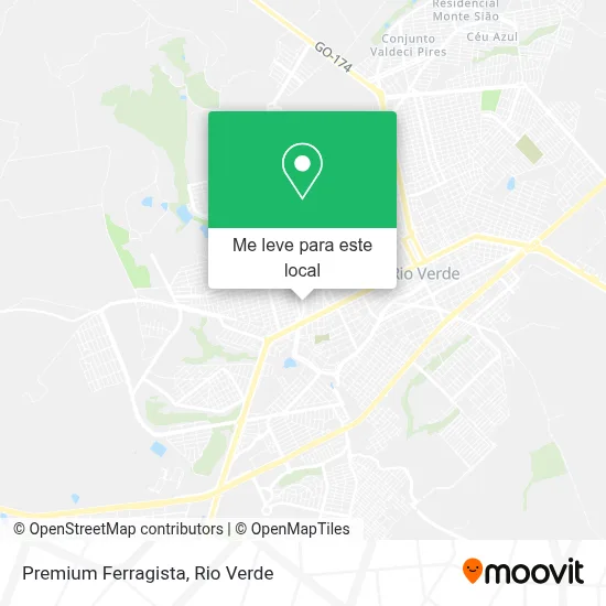 Premium Ferragista mapa