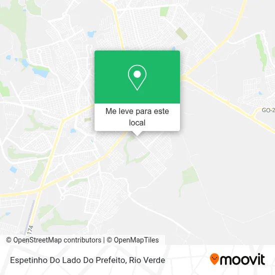 Espetinho Do Lado Do Prefeito mapa