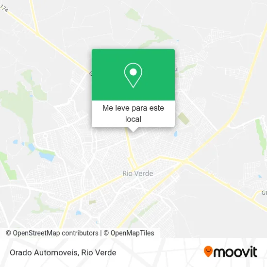 Orado Automoveis mapa