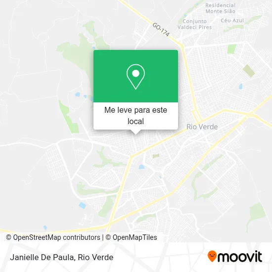 Janielle De Paula mapa
