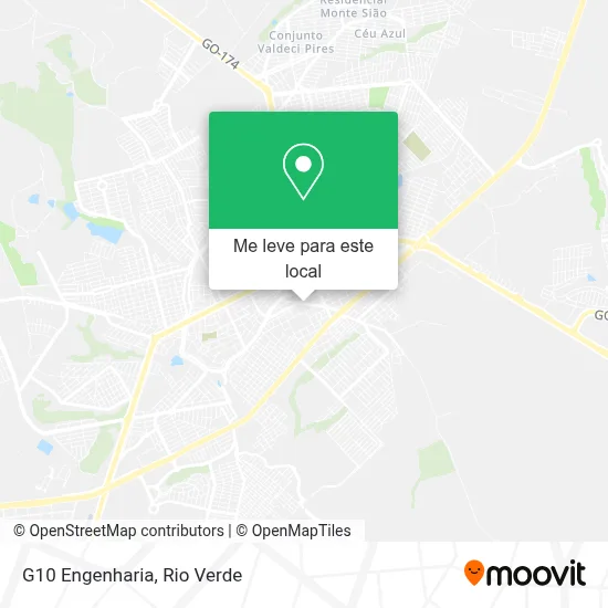 G10 Engenharia mapa