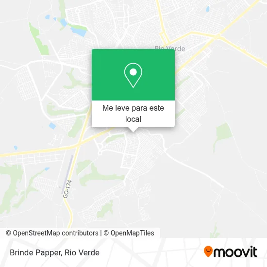 Brinde Papper mapa