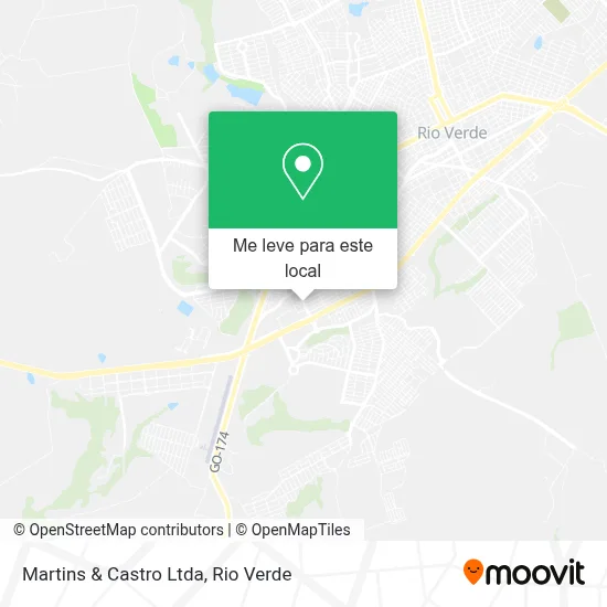 Martins & Castro Ltda mapa