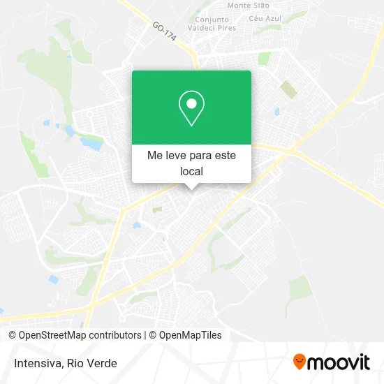 Intensiva mapa