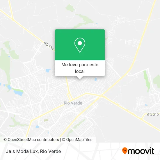 Jais Moda Lux mapa