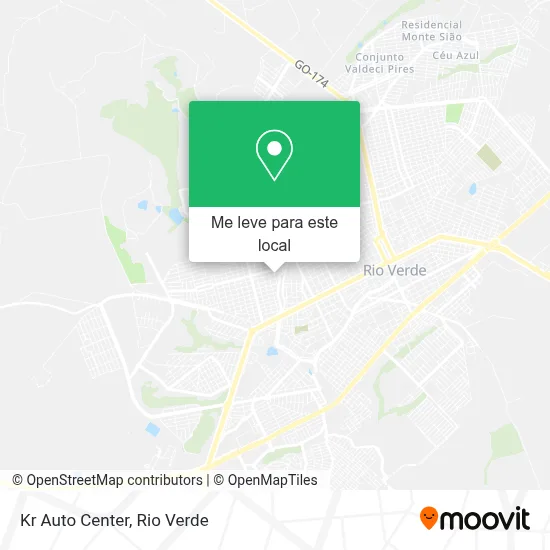 Kr Auto Center mapa