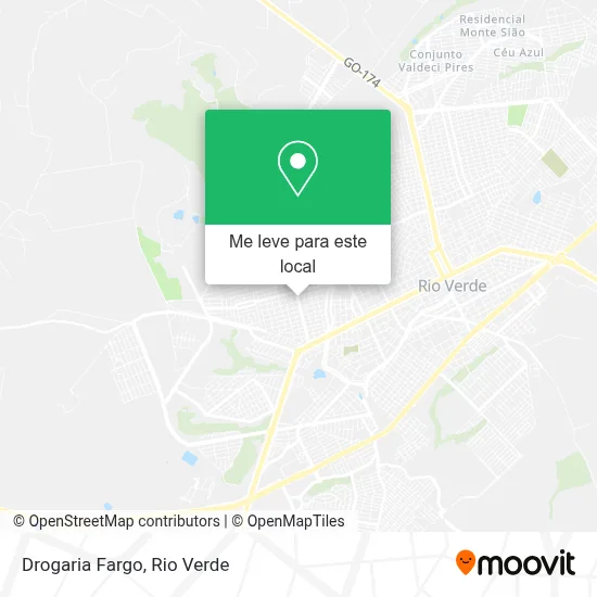 Drogaria Fargo mapa