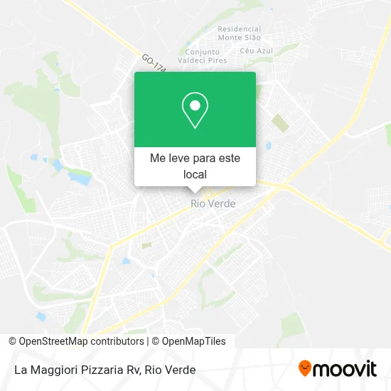 La Maggiori Pizzaria Rv mapa