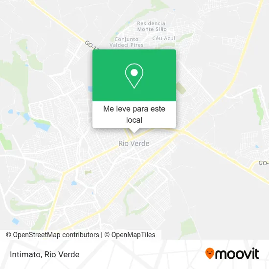 Intimato mapa