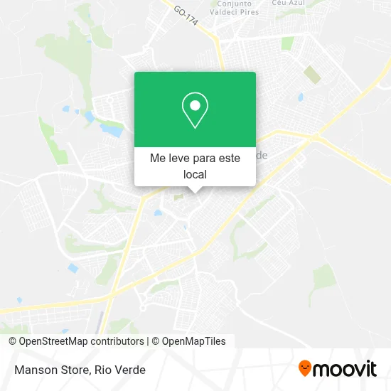 Manson Store mapa