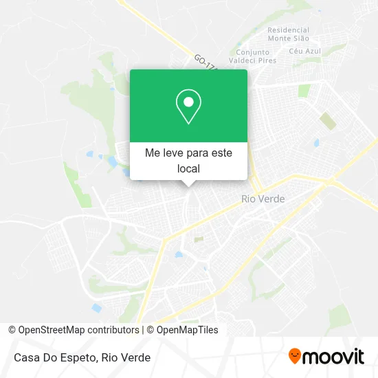 Casa Do Espeto mapa