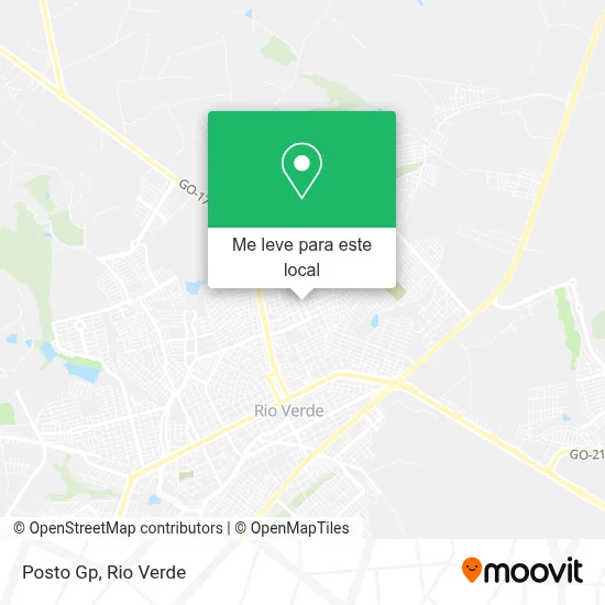 Posto Gp mapa