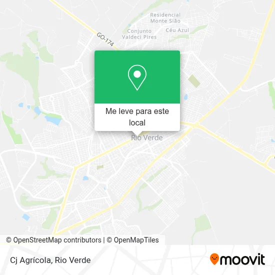 Cj Agrícola mapa