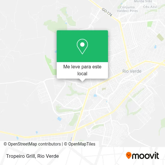 Tropeiro Grill mapa