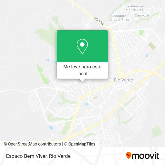Espaco Bem Viver mapa