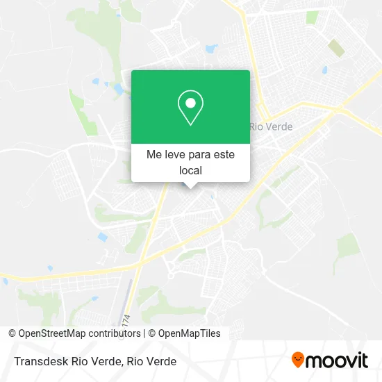 Transdesk Rio Verde mapa