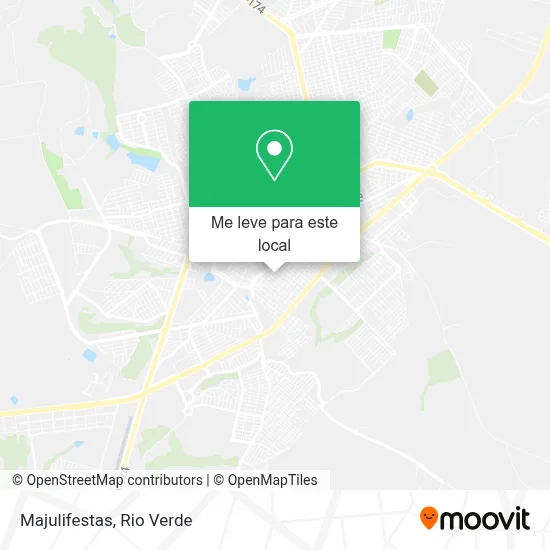 Majulifestas mapa