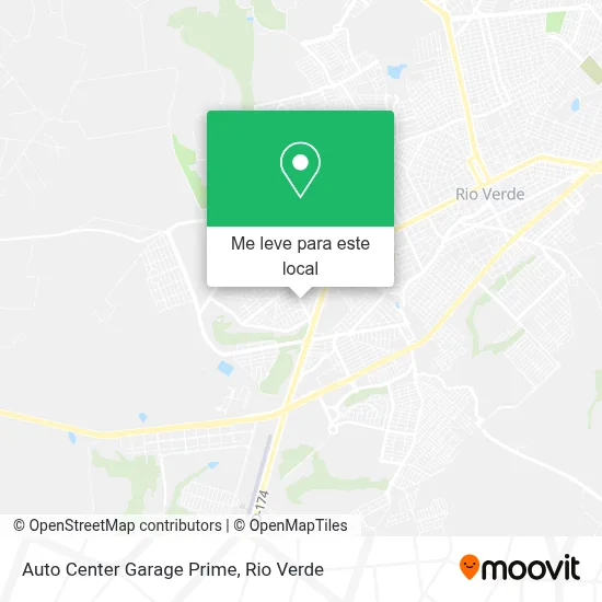Auto Center Garage Prime mapa