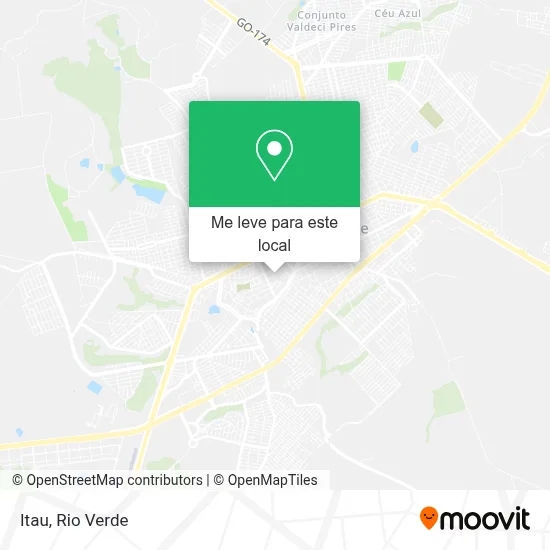 Itau mapa