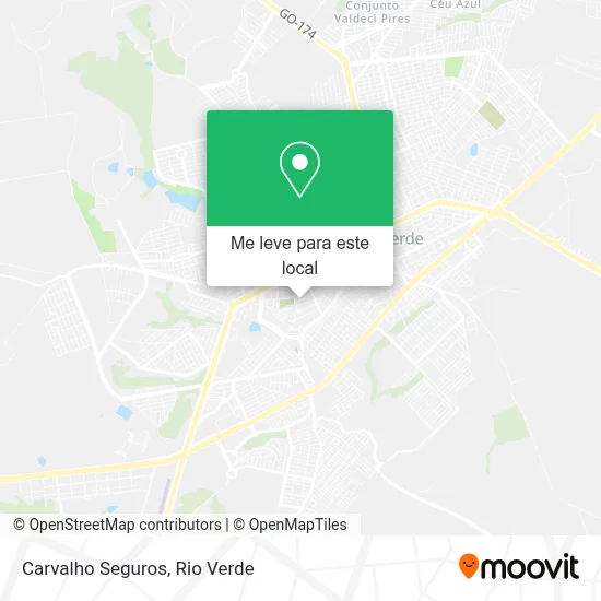 Carvalho Seguros mapa
