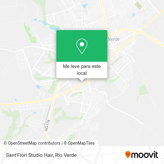 Sant'Fiori Studio Hair mapa