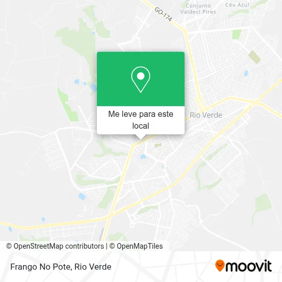 Frango No Pote mapa