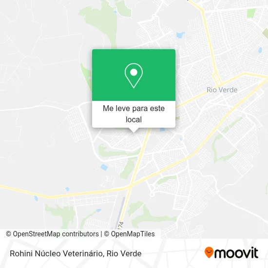 Rohini Núcleo Veterinário mapa