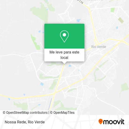 Nossa Rede mapa