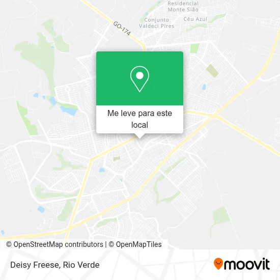 Deisy Freese mapa