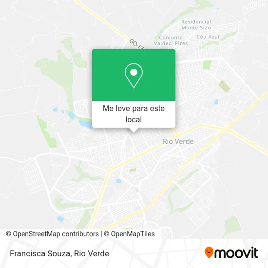 Francisca Souza mapa