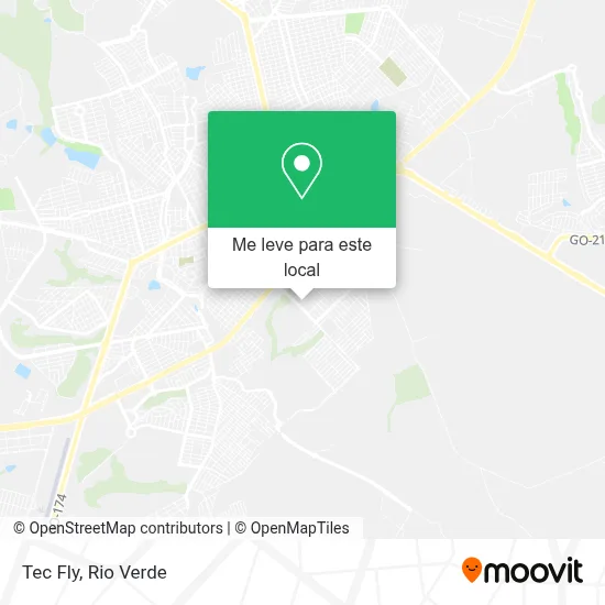 Tec Fly mapa