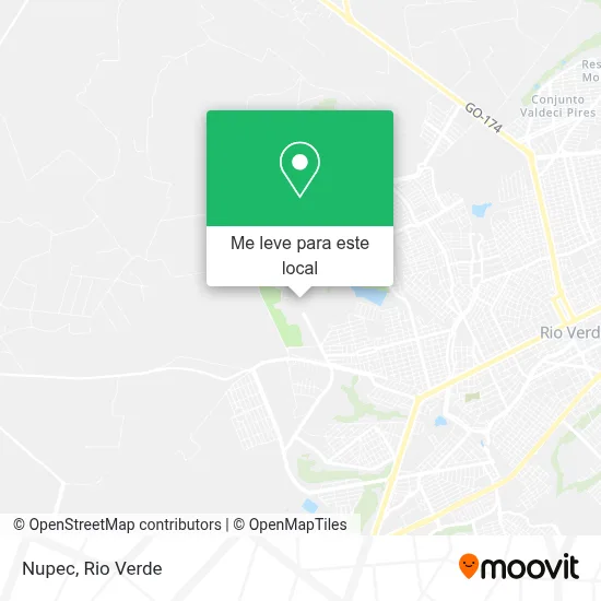 Nupec mapa