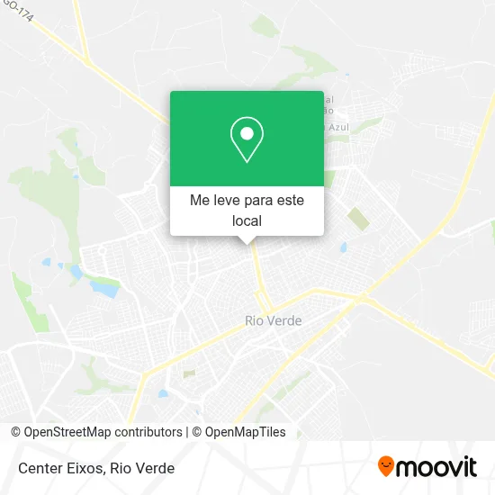 Center Eixos mapa