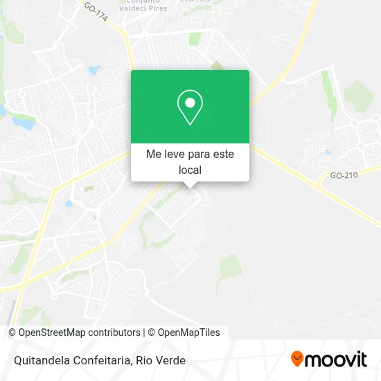 Quitandela Confeitaria mapa