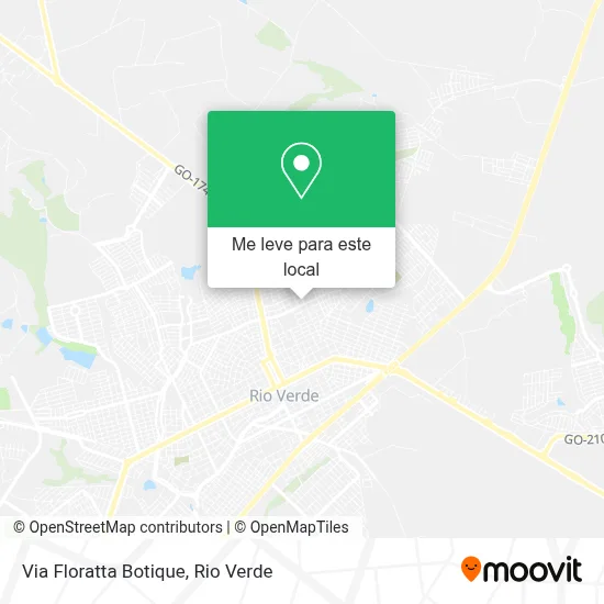 Via Floratta Botique mapa