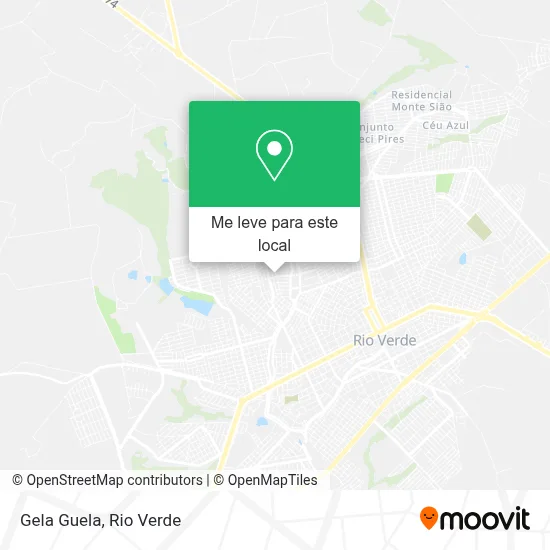 Gela Guela mapa
