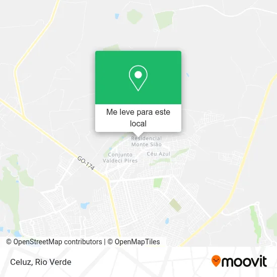 Celuz mapa