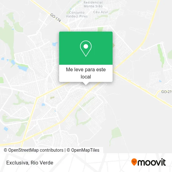 Exclusiva mapa