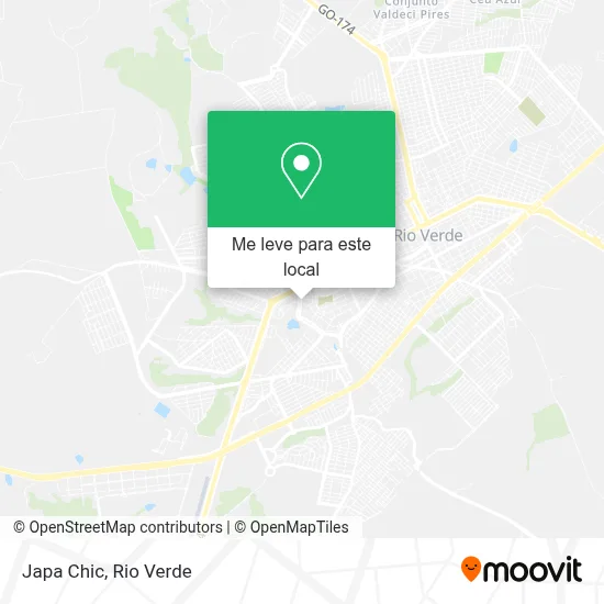 Japa Chic mapa