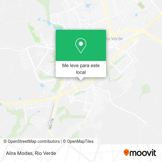 Alira Modas mapa