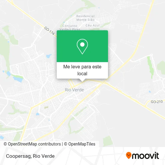 Coopersag mapa