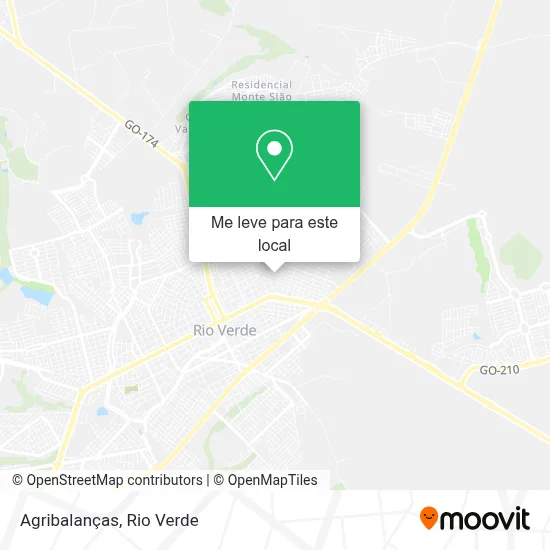 Agribalanças mapa