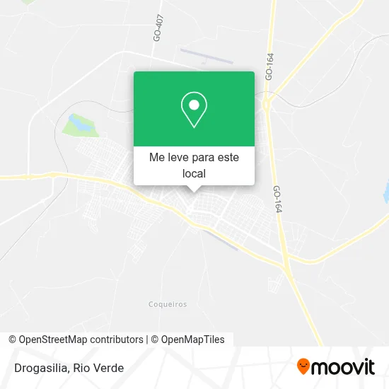 Drogasilia mapa