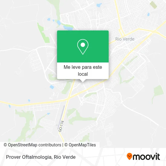 Prover Oftalmologia mapa