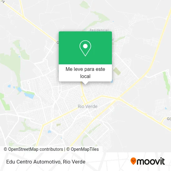 Edu Centro Automotivo mapa