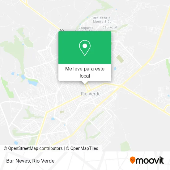 Bar Neves mapa