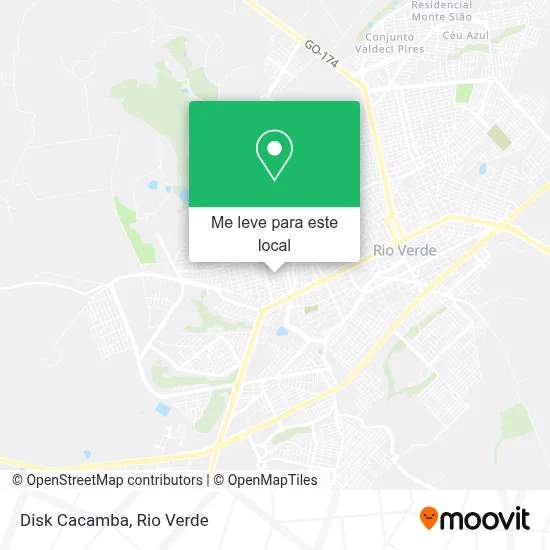 Disk Cacamba mapa