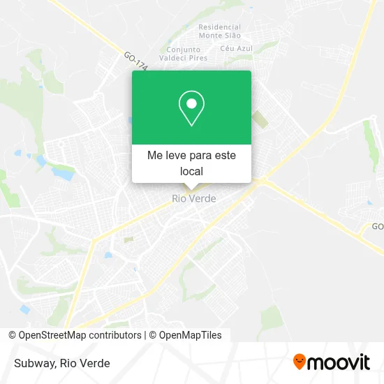 Subway mapa